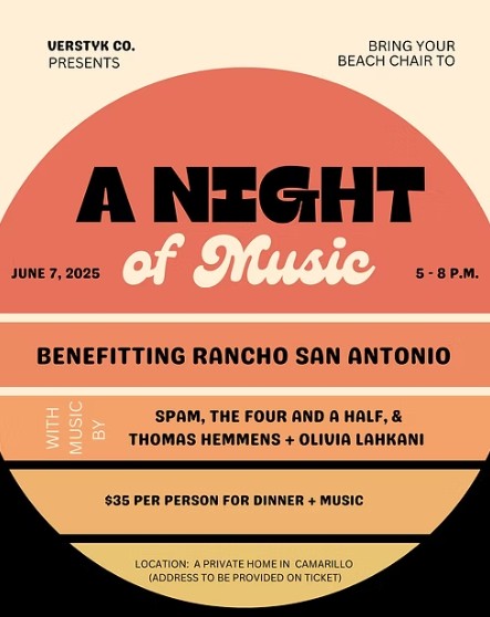 a night of music benefit for rancho san antonio